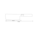 Japanese-Style Chef’s Knife – 7.1 inch (18 cm) Precision Blade