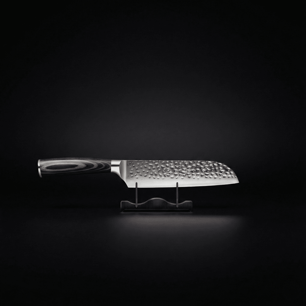 Japanese Hammered Utility Knife – 5.1 inch (13 cm) Precision Blade