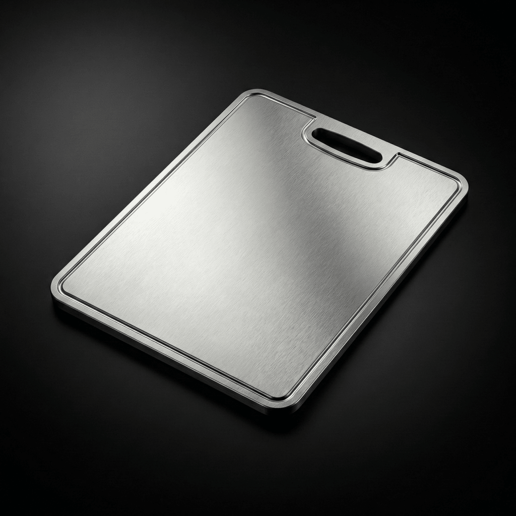 Hand-Hammered Titanium Multi-Pan Cook Set with Cutting Board (5 Pans, 8–10 Inch)