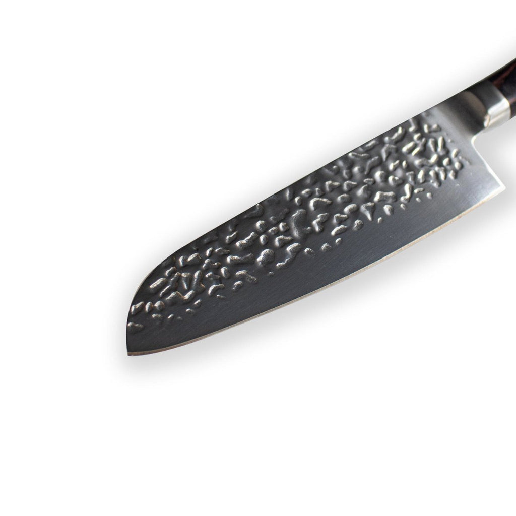 Japanese Hammered Utility Knife – 5.1 inch (13 cm) Precision Blade