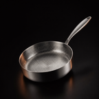 Hand-Hammered Titanium Multi-Pan Cook Set with Cutting Board (5 Pans, 8–10 Inch)