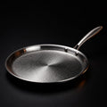 Hand-Hammered Titanium Crêpe Pan