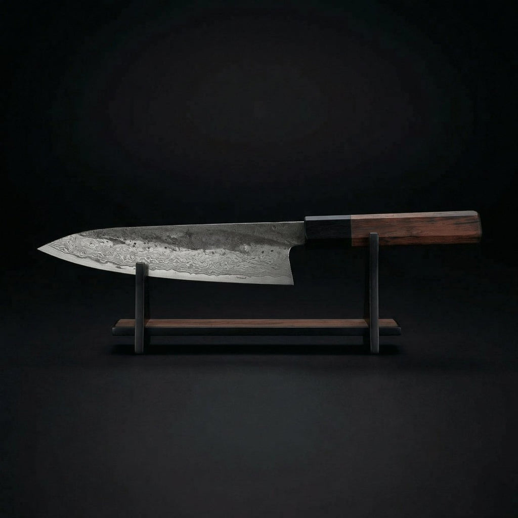 Kiritsuke Knife – Stainless Steel Blade, Ironwood Handle, 8.5 inch (21.5 cm)
