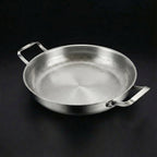 Hand-Hammered Titanium Family Set: 4 Pans & Utensils